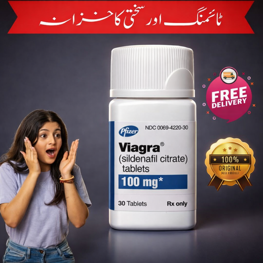 Pfizer VIGRA-100Mg 30-Tabs- Bottle
