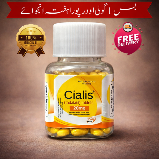 Cialis (tadafil)-20Mg Tabs- Bottle