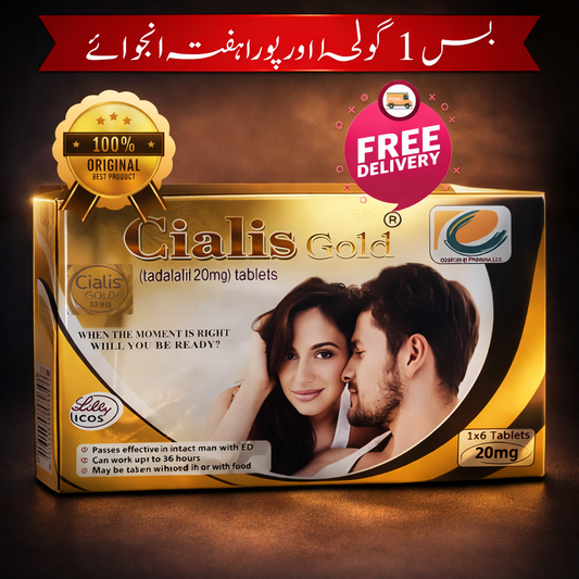 Cialis Gold-20Mg 1x6 Tabs
