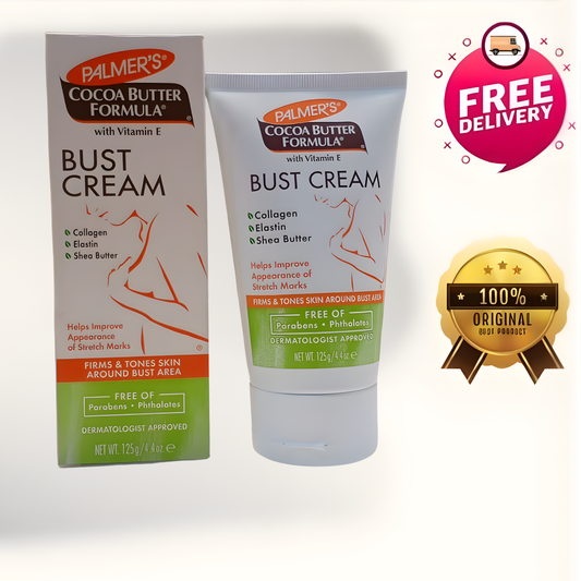 PALMER's-Cocoa Butter Formula With Vitamin E-Bust/Breast Cream-(100% Imported and Orignal)